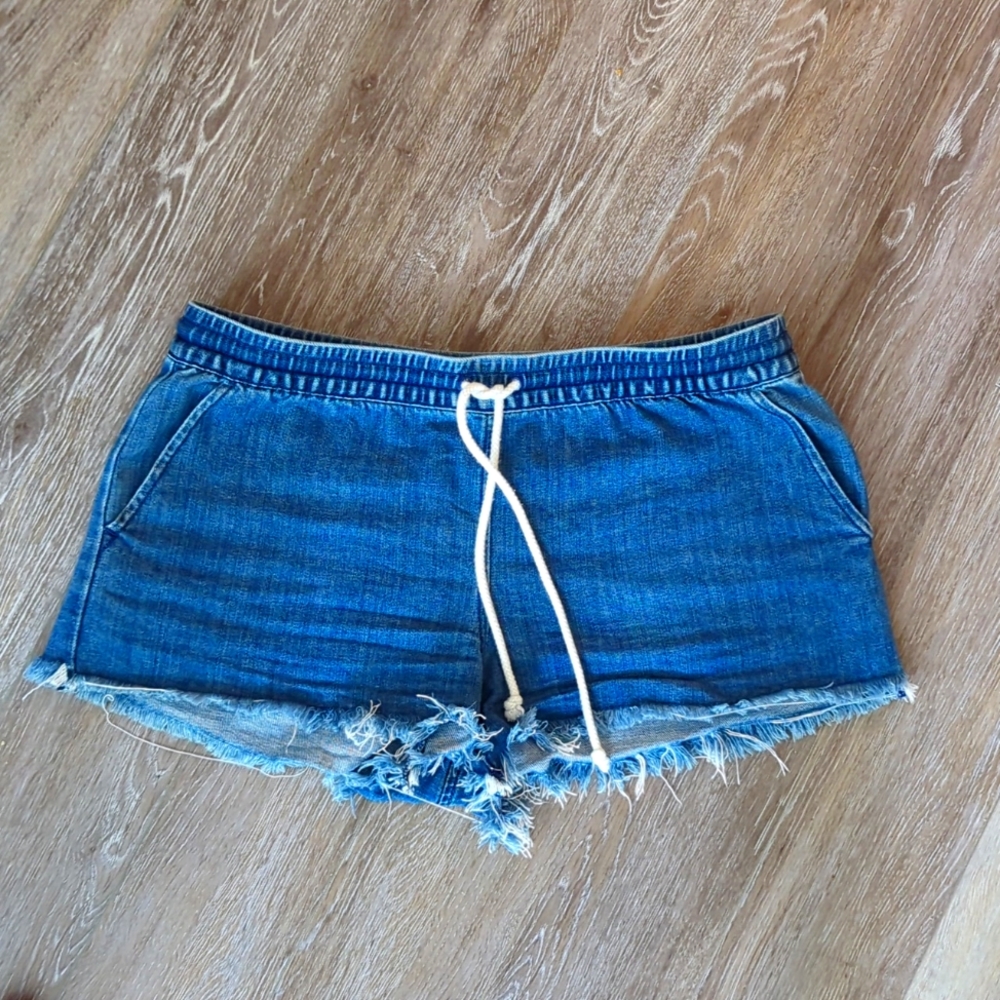 Aerie soft denim shorts
